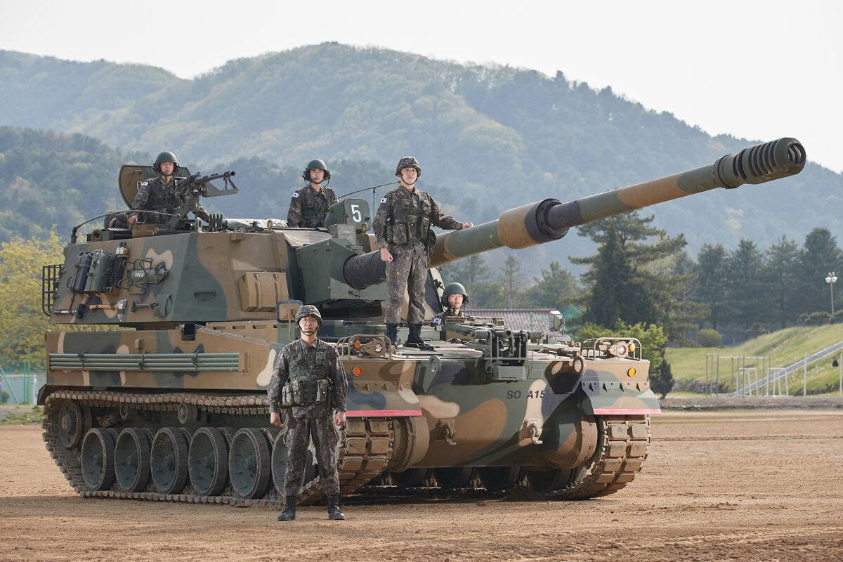 Южнокорейска гаубица К-9